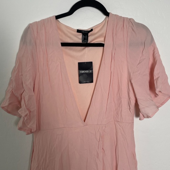 Peasant Cottage Core Fairy Princess V Picnic Summer Chic Girly Classy Maxi Dress - Picture 7 of 8